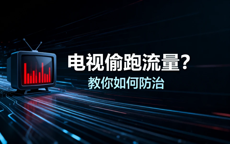 小心中招！你家电视可能在"偷跑"流量（附防治方法）